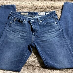 Ag Adriano Goldschmied Dark Blue Jeans